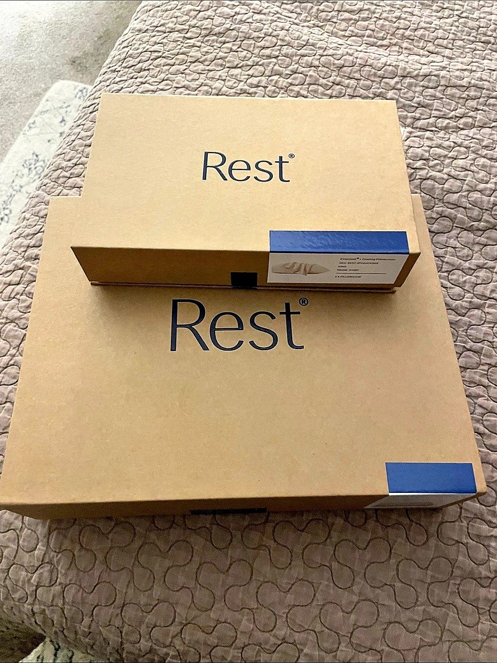 Rest Evercool+ Cooling Fitted Sheet and Cooling Pillowcases King Snow Ivory